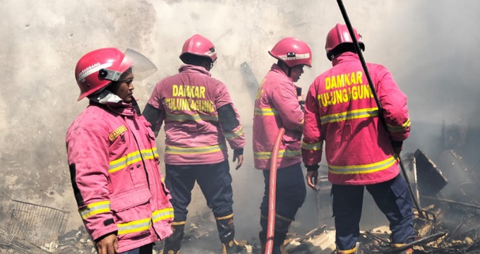 Penetasan telor terbakar