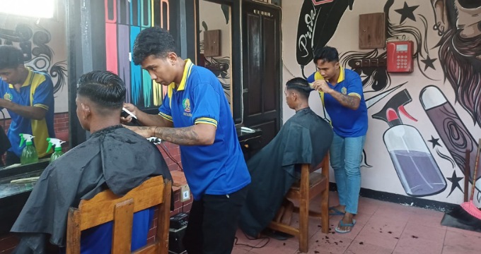 Warga binaan Lapas Kelas IIB Tulungagung