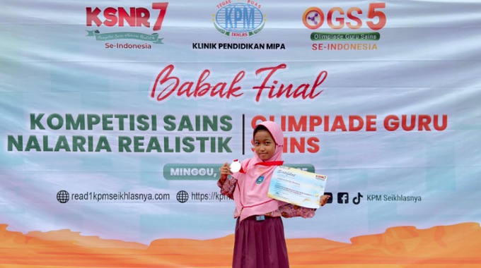 Siswa kelas 2 SD raih medali perak